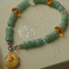 Браслет з амазонітом