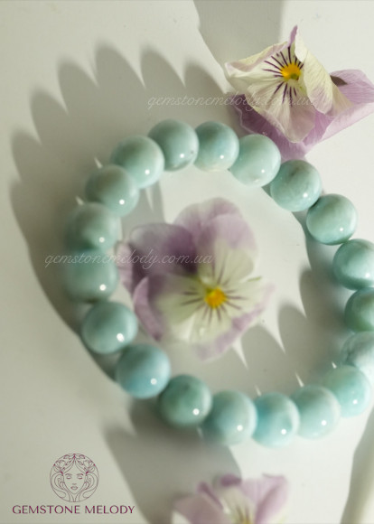 Браслет з ларимаром гарної якості 