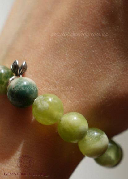 Браслет з серпентином високої якості 