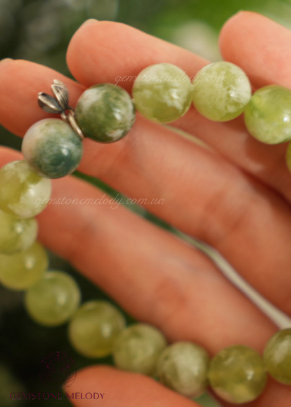 Браслет з серпентином високої якості 