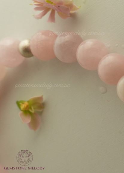 Браслет з морганітом