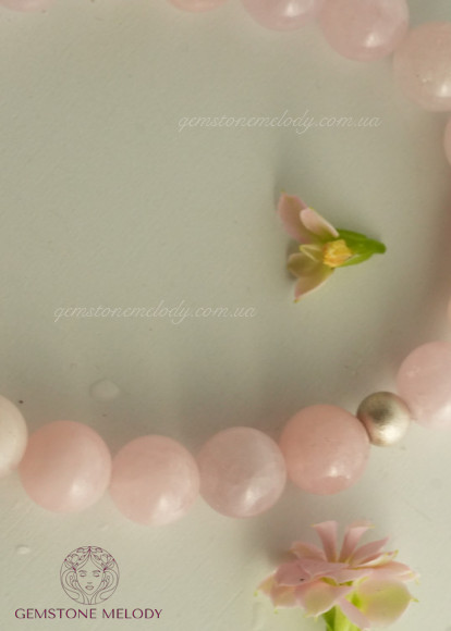 Браслет з морганітом