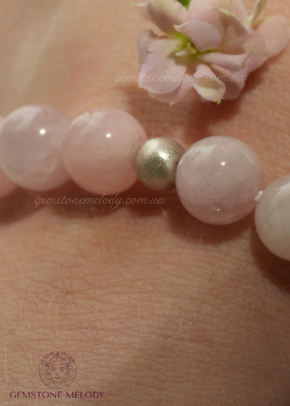 Браслет з морганітом