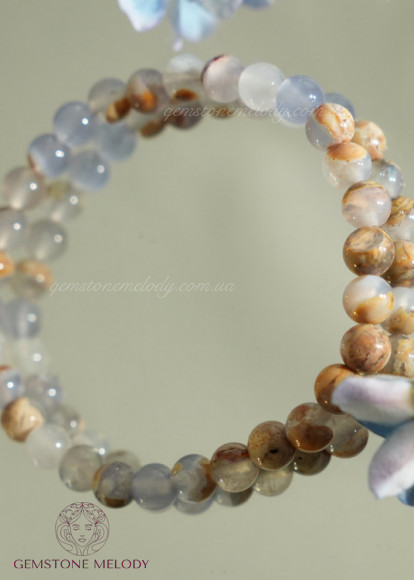 Браслет з халцедону