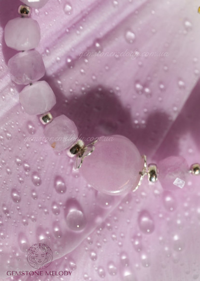 Браслет з кунцита