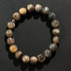 Браслет з коричнево-сірим сонячним каменем