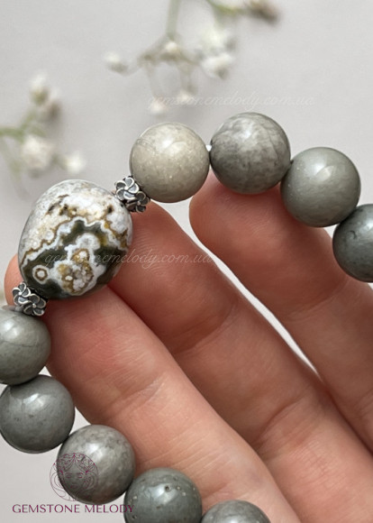 Браслет з яшмою